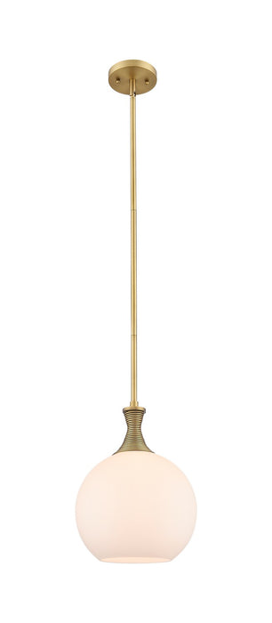 Innovations 415-1S-BB-G121-10 One Light Pendant, Brushed Brass