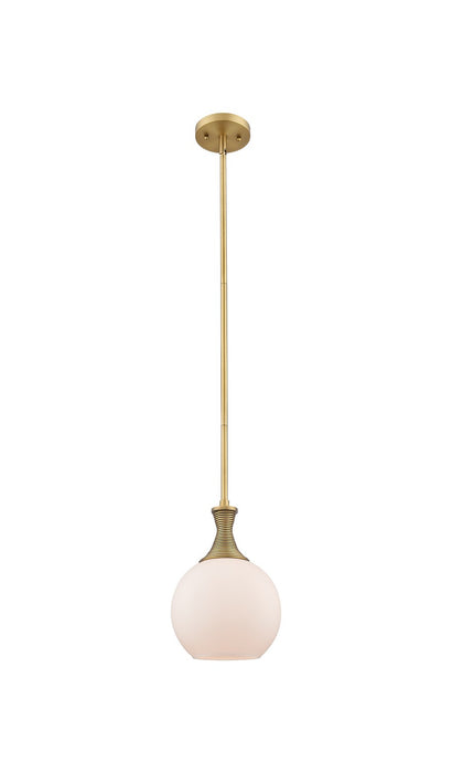 Innovations 415-1S-BB-G121-8 One Light Pendant, Brushed Brass