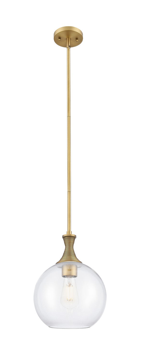 Innovations 415-1S-BB-G122-10 One Light Pendant, Brushed Brass
