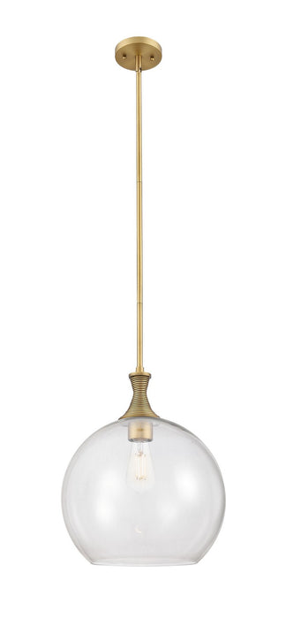 Innovations 415-1S-BB-G122-14 One Light Pendant, Brushed Brass