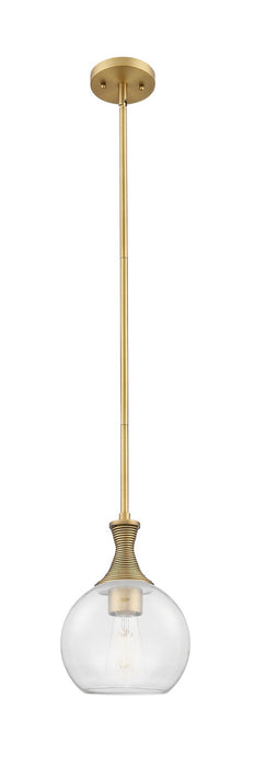 Innovations 415-1S-BB-G122-8 One Light Pendant, Brushed Brass