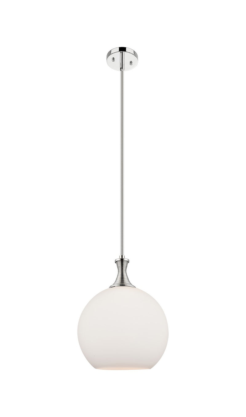 Innovations 415-1S-PN-G121-12 One Light Pendant, Polished Nickel