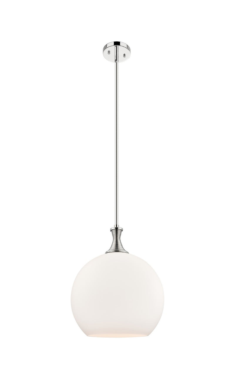 Innovations 415-1S-PN-G121-14 One Light Pendant, Polished Nickel