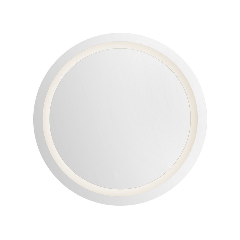 Kuzco Lighting VM41032-5CCT LED Vanity Mirror, Sandblasted Merc Edge