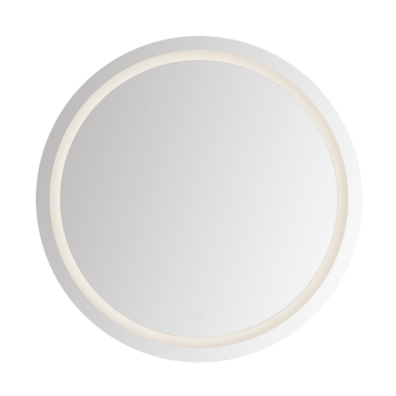 Kuzco Lighting VM41040-5CCT LED Vanity Mirror, Sandblasted Merc Edge