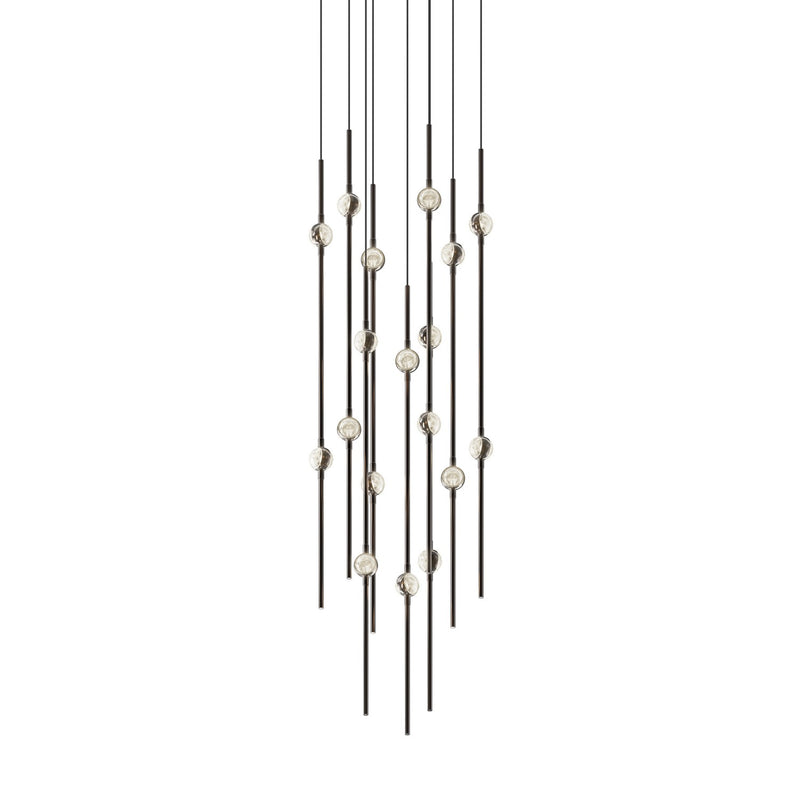 Sonneman 2012.33C-22-J20 LED Pendant, Espresso Black