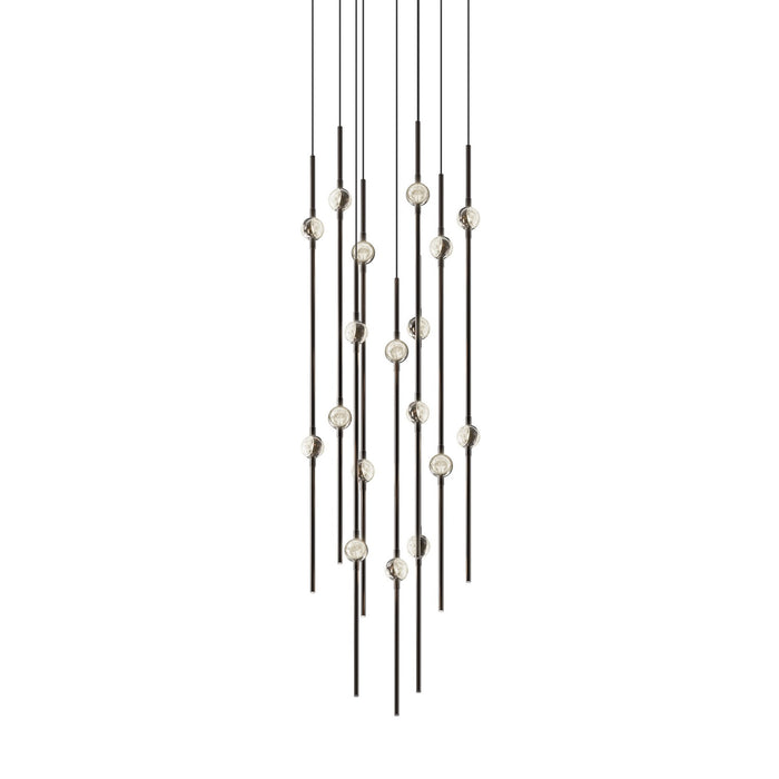 Sonneman 2012.33C-J20 LED Pendant, Espresso Black