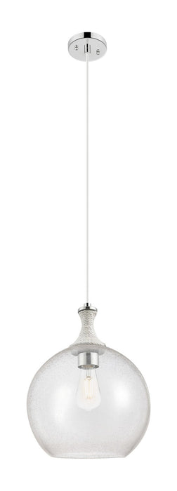 Innovations 415-1PR-PN-G124-12 One Light Pendant, Polished Nickel