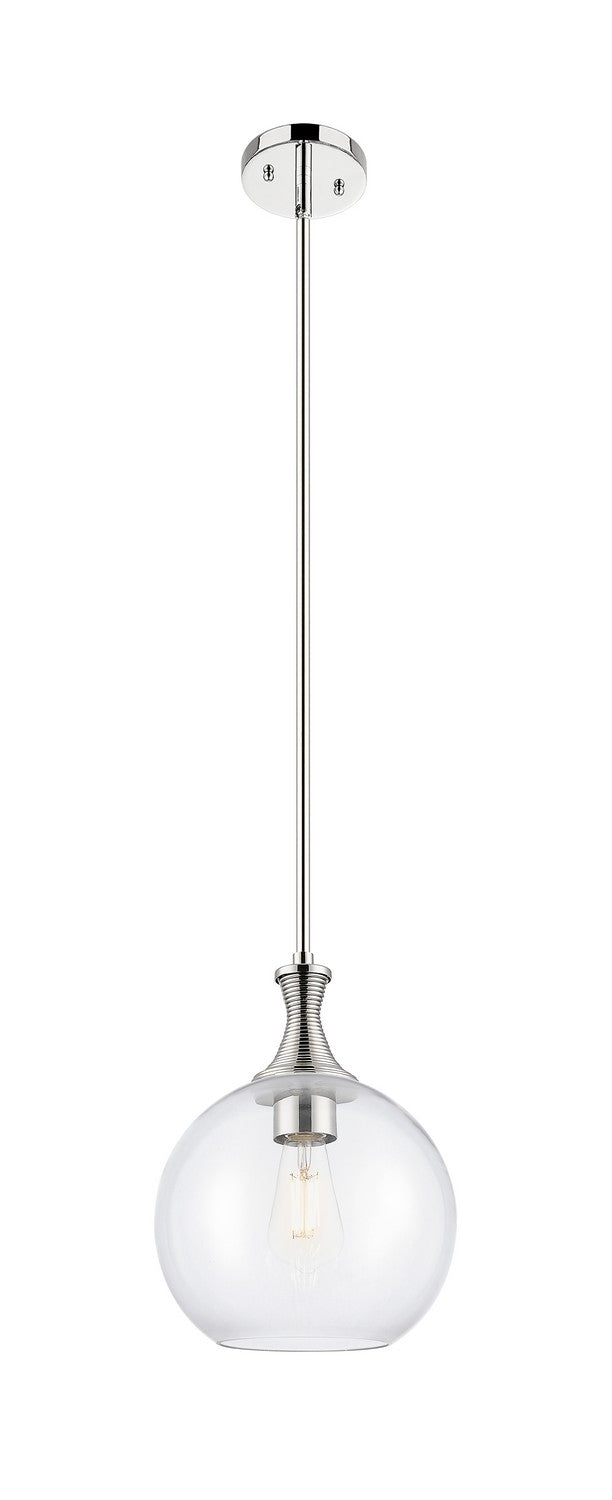 Innovations 415-1S-PN-G122-10 One Light Pendant, Polished Nickel