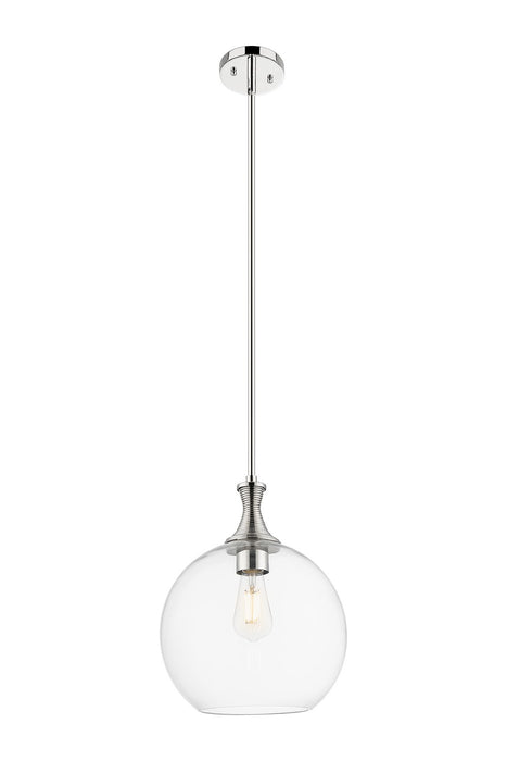 Innovations 415-1S-PN-G122-12 One Light Pendant, Polished Nickel