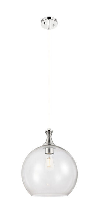 Innovations 415-1S-PN-G122-14 One Light Pendant, Polished Nickel