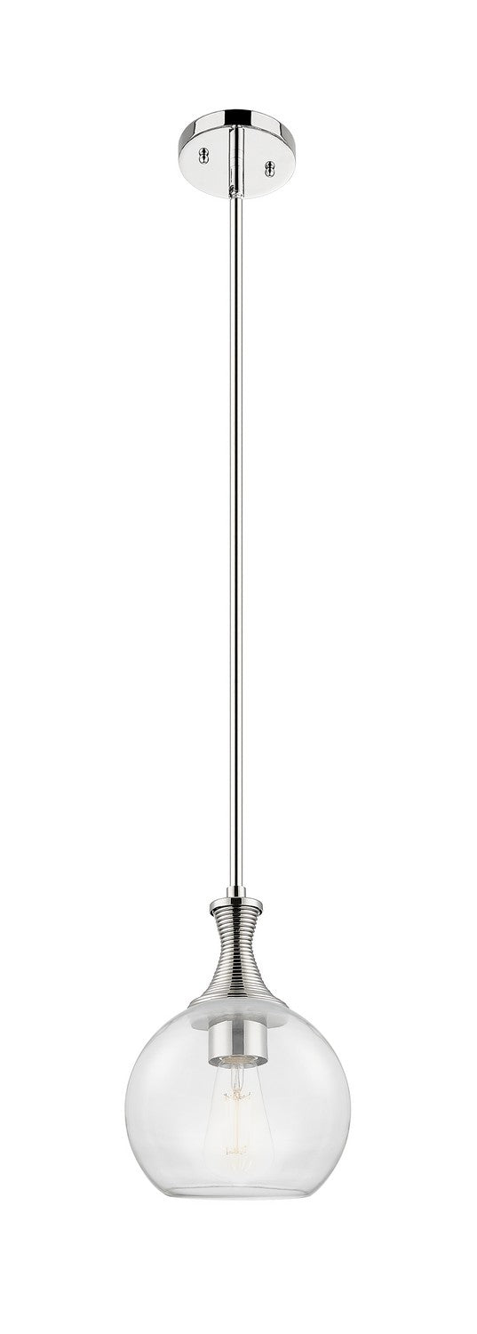 Innovations 415-1S-PN-G122-8 One Light Pendant, Polished Nickel