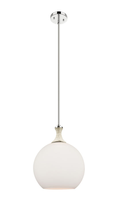 Innovations 415-1SR-PN-G121-12 One Light Pendant, Polished Nickel