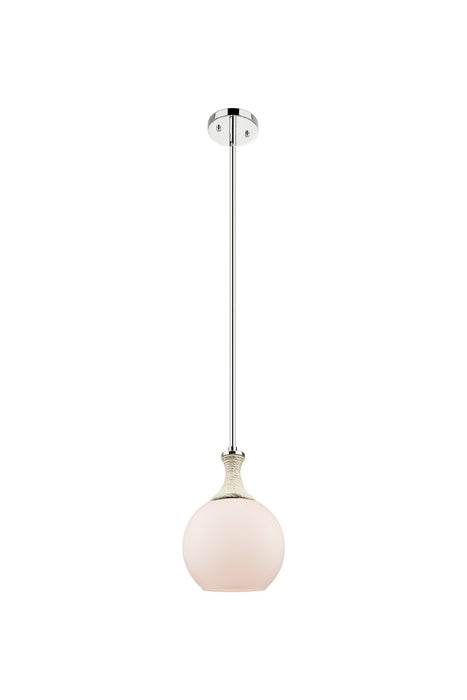 Innovations 415-1SR-PN-G121-8 One Light Pendant, Polished Nickel