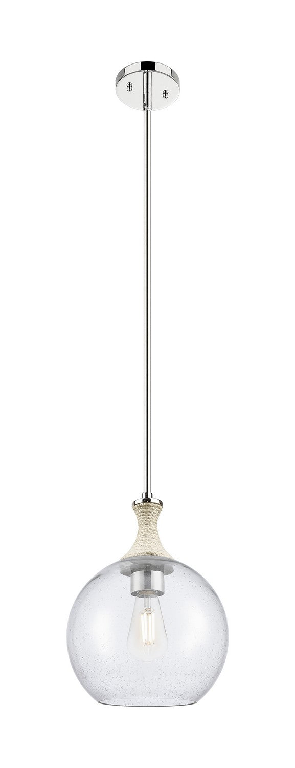 Innovations 415-1SR-PN-G124-10 One Light Pendant, Polished Nickel