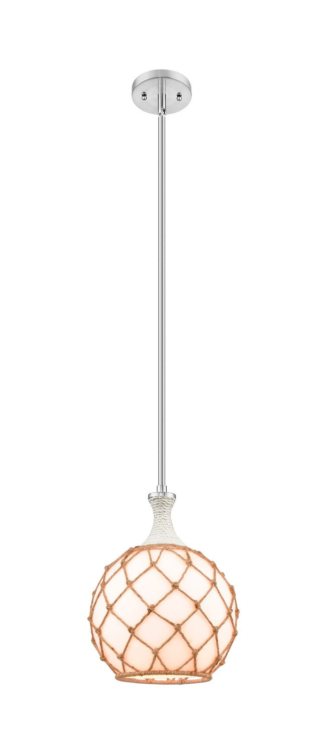 Innovations 415-1SR-SN-G121-10RB One Light Pendant, Brushed Satin Nickel