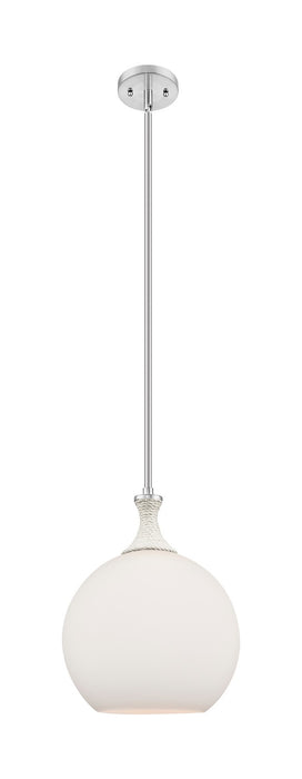 Innovations 415-1SR-SN-G121-12 One Light Pendant, Brushed Satin Nickel
