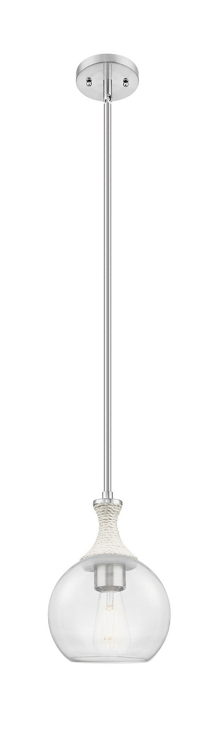 Innovations 415-1SR-SN-G122-8 One Light Pendant, Brushed Satin Nickel