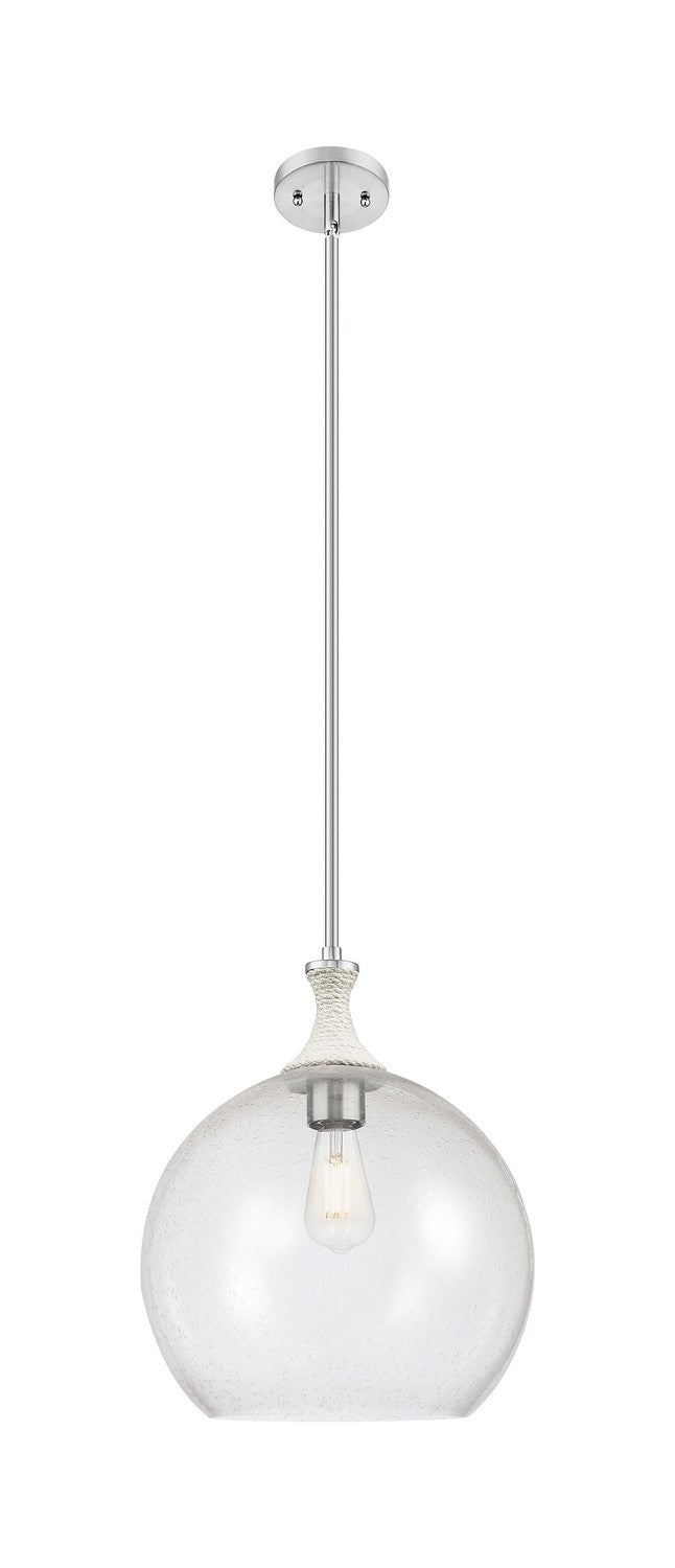 Innovations 415-1SR-SN-G124-14 One Light Pendant, Brushed Satin Nickel