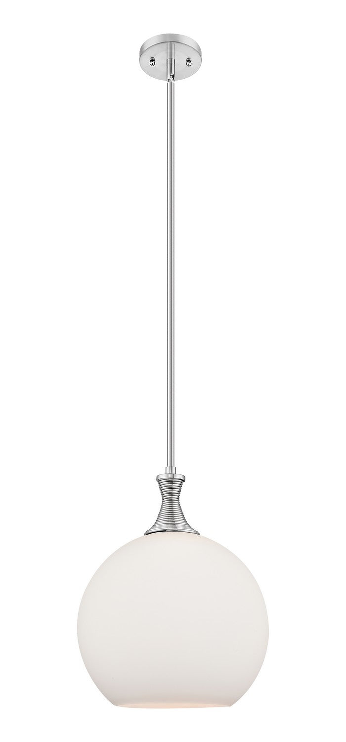 Innovations 415-1S-SN-G121-12 One Light Pendant, Brushed Satin Nickel