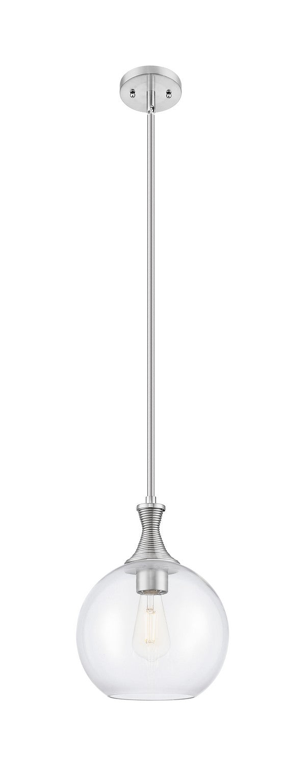 Innovations 415-1S-SN-G122-10 One Light Pendant, Brushed Satin Nickel
