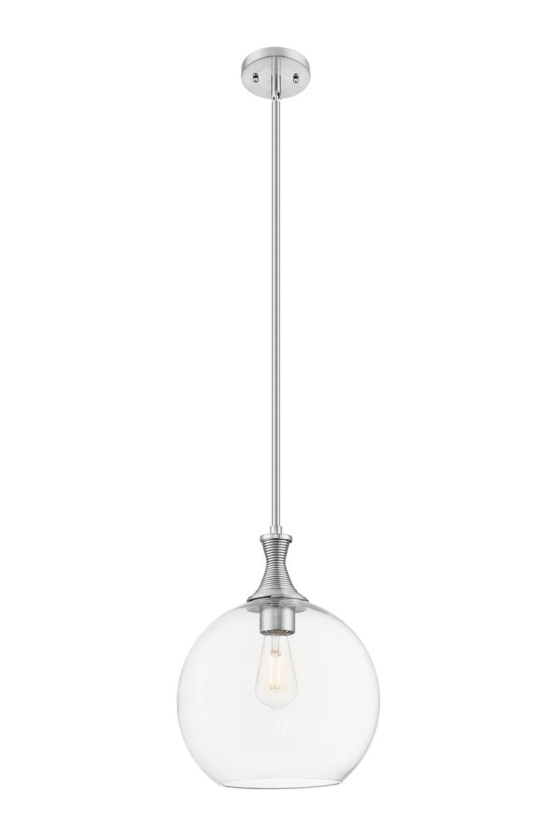 Innovations 415-1S-SN-G122-12 One Light Pendant, Brushed Satin Nickel
