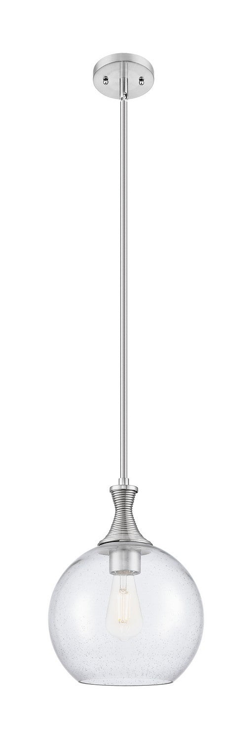 Innovations 415-1S-SN-G124-10 One Light Pendant, Brushed Satin Nickel
