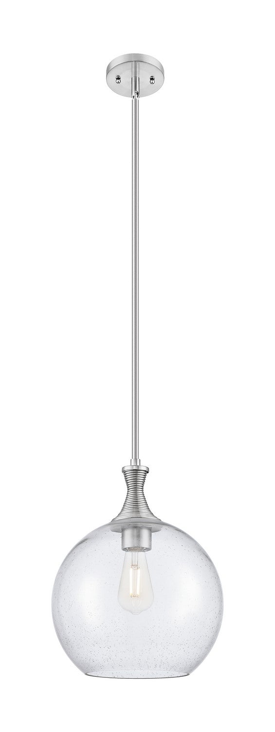 Innovations 415-1S-SN-G124-12 One Light Pendant, Brushed Satin Nickel