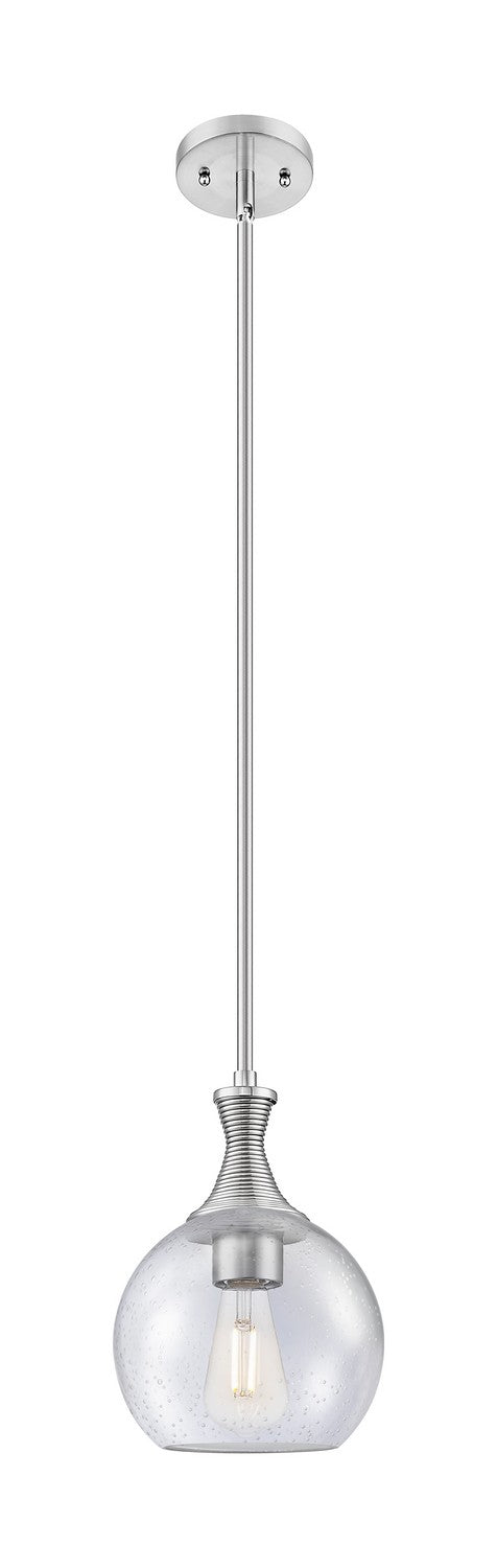 Innovations 415-1S-SN-G124-8 One Light Pendant, Brushed Satin Nickel