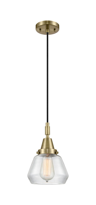 Innovations 447-1P-AB-G172 One Light Pendant, Antique Brass