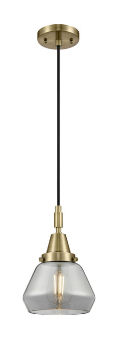 Innovations 447-1P-AB-G173 One Light Pendant, Antique Brass