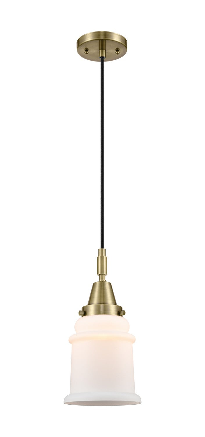 Innovations 447-1P-AB-G181 One Light Pendant, Antique Brass