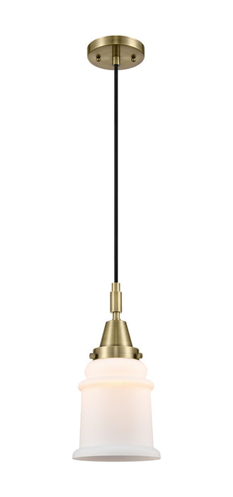 Innovations 447-1P-AB-G181 One Light Pendant, Antique Brass