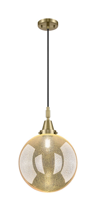 Innovations 447-1P-AB-G208-12 One Light Pendant, Antique Brass