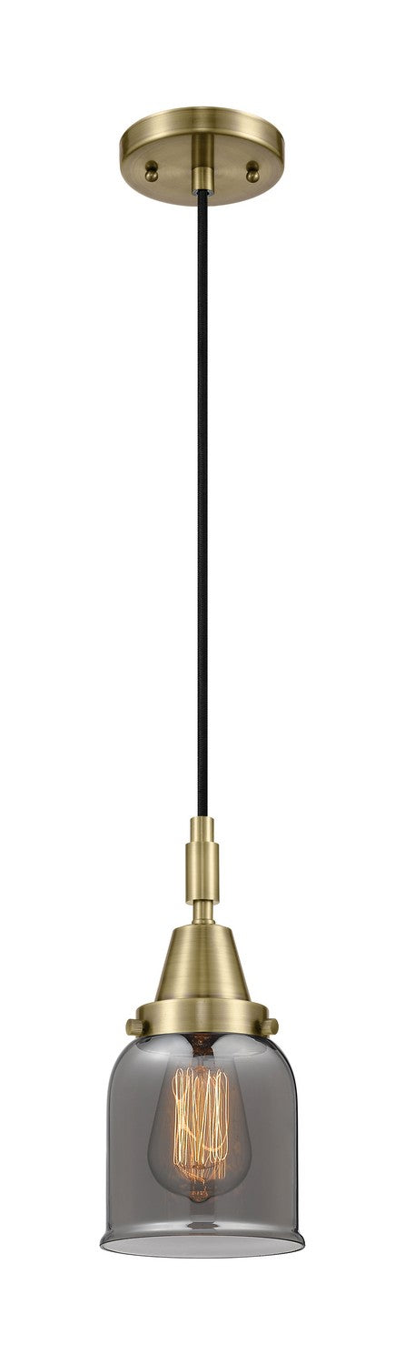 Innovations 447-1P-AB-G53 One Light Pendant, Antique Brass