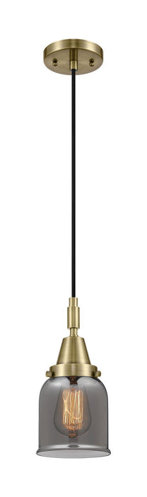 Innovations 447-1P-AB-G53 One Light Pendant, Antique Brass