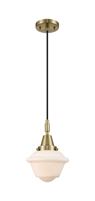 Innovations 447-1P-AB-G531 One Light Pendant, Antique Brass