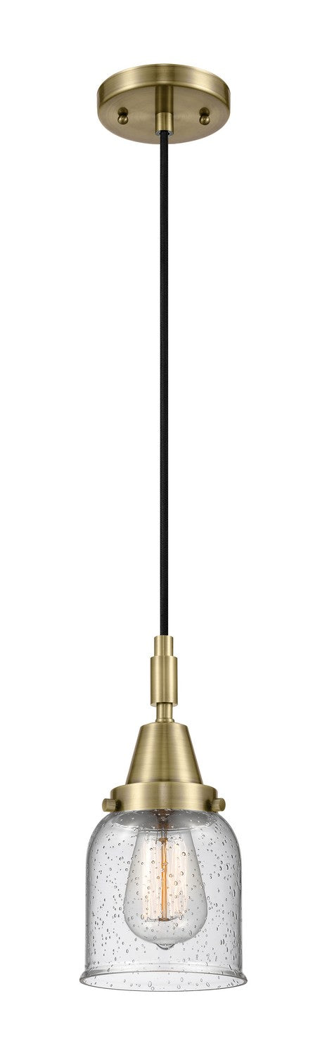 Innovations 447-1P-AB-G54 One Light Pendant, Antique Brass