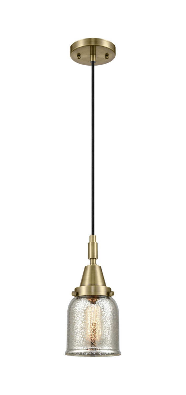Innovations 447-1P-AB-G58 One Light Pendant, Antique Brass