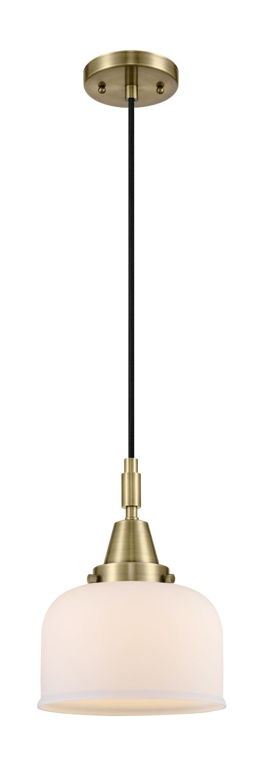 Innovations 447-1P-AB-G71 One Light Pendant, Antique Brass