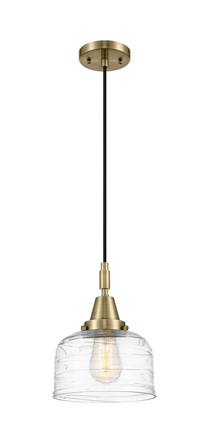 Innovations 447-1P-AB-G713 One Light Pendant, Antique Brass