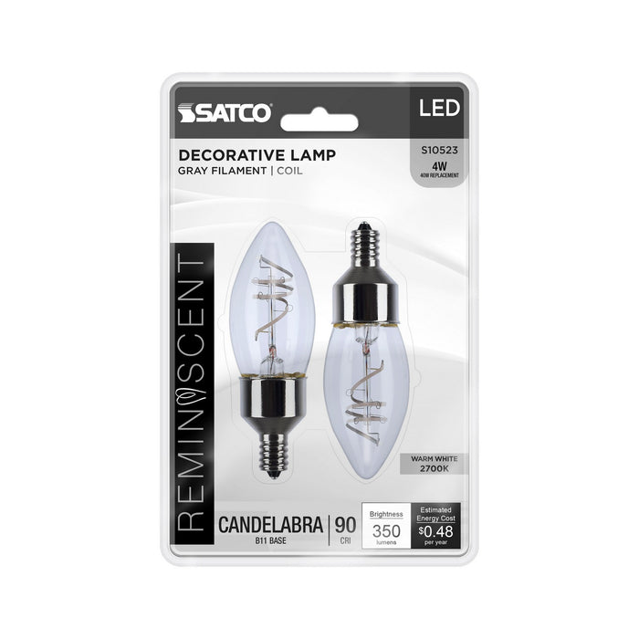 Satco S10523 Light Bulb, Clear