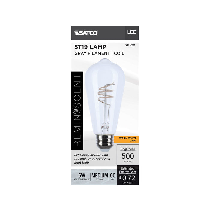 Satco S11520 Light Bulb, Clear