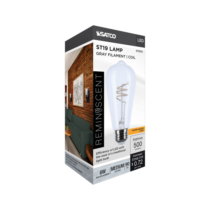 Satco S11520 Light Bulb, Clear
