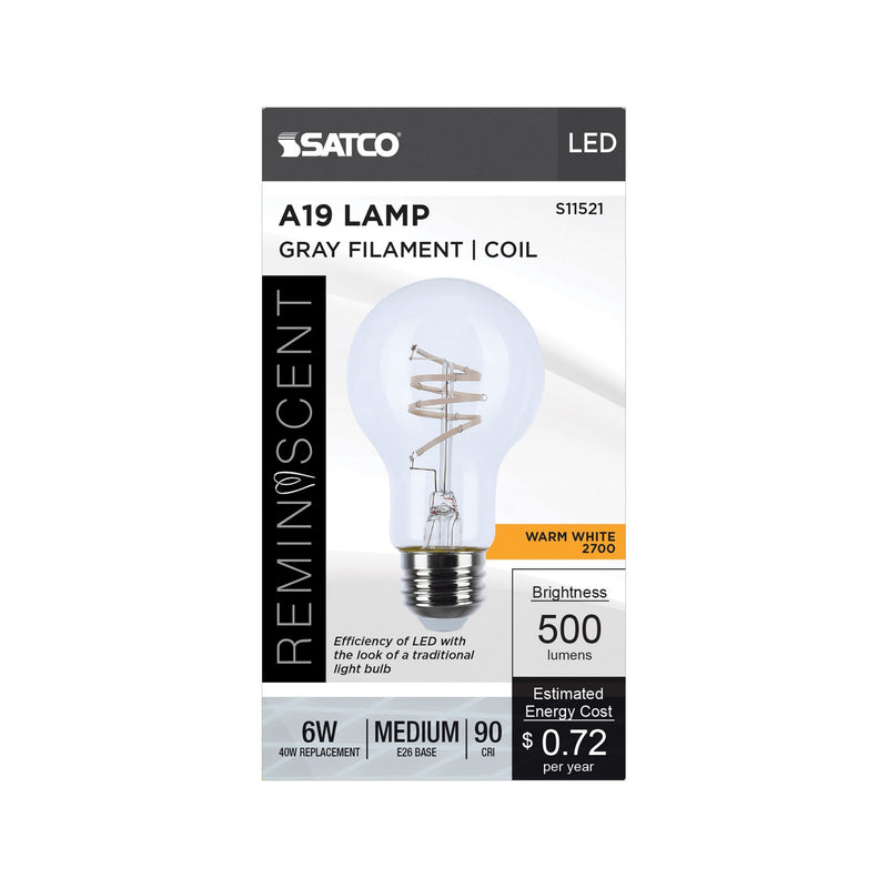 Satco S11521 Light Bulb, Clear