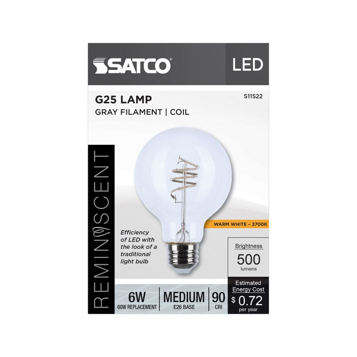 Satco S11522 Light Bulb, Clear