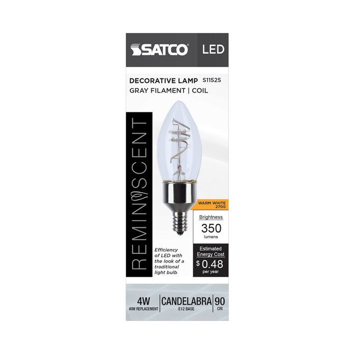 Satco S11525 Light Bulb, Clear