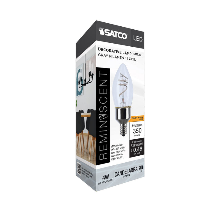 Satco S11525 Light Bulb, Clear