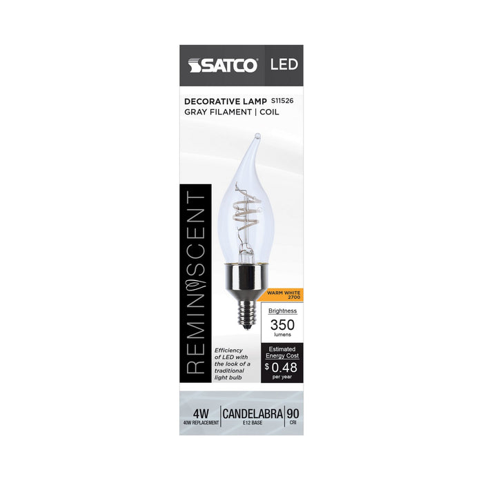 Satco S11526 Light Bulb, Clear