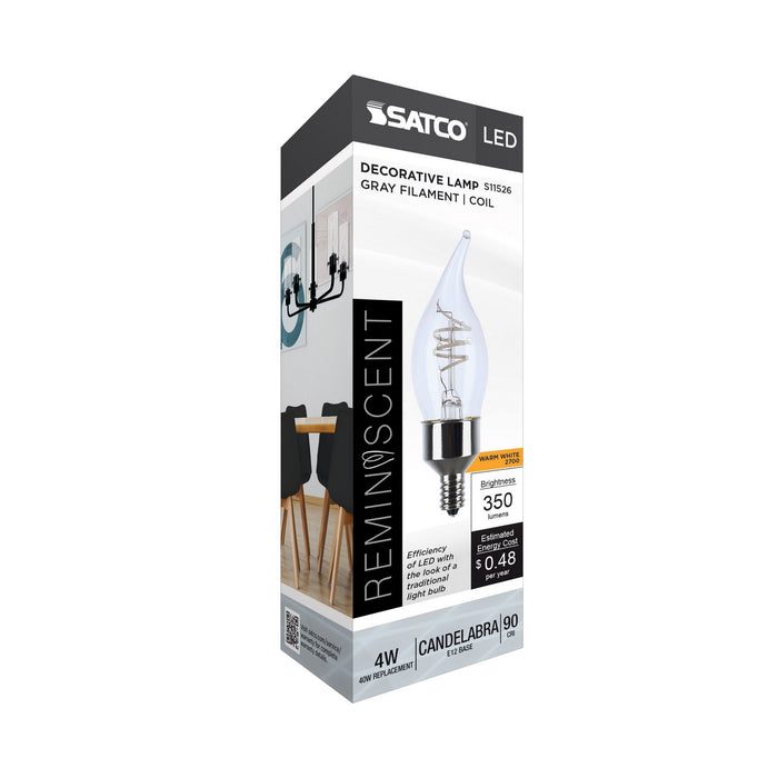 Satco S11526 Light Bulb, Clear